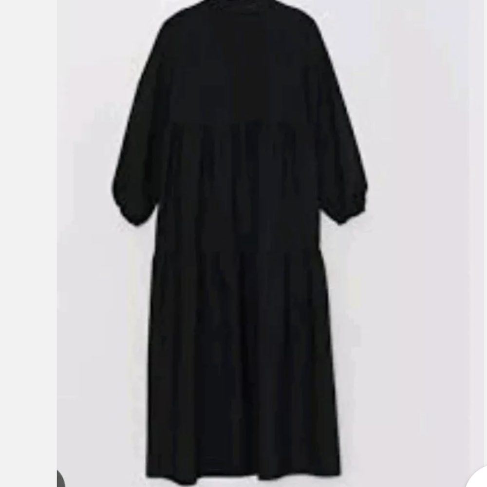 Zara Sophisticated Black Maxi Dress